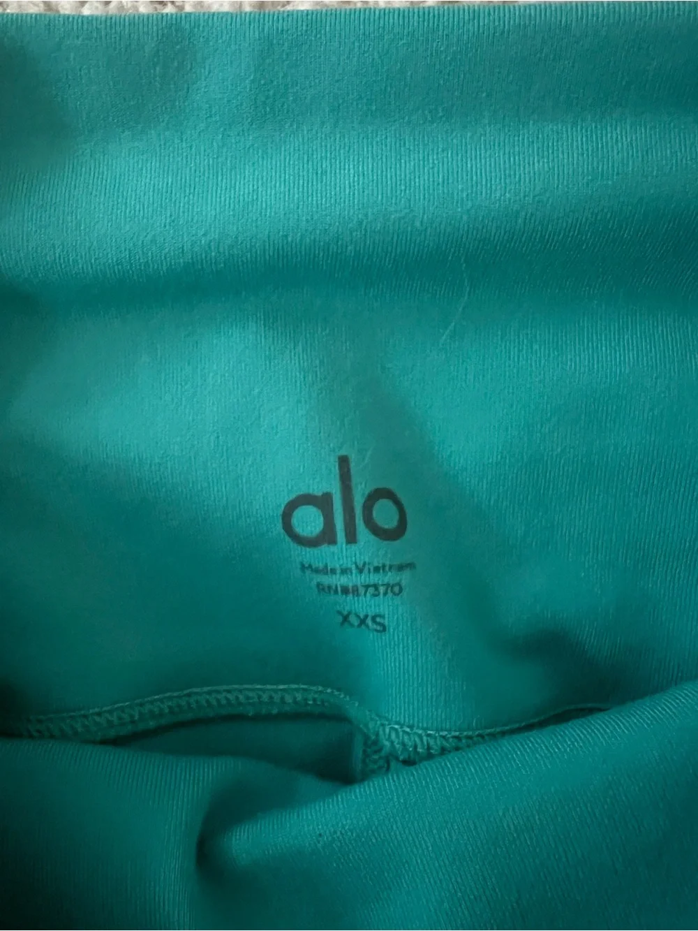 ALO Yoga Teal High-Waist Leggings